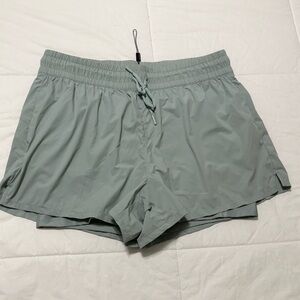SPYDER Sea Foam Green Lined Athletic Shorts